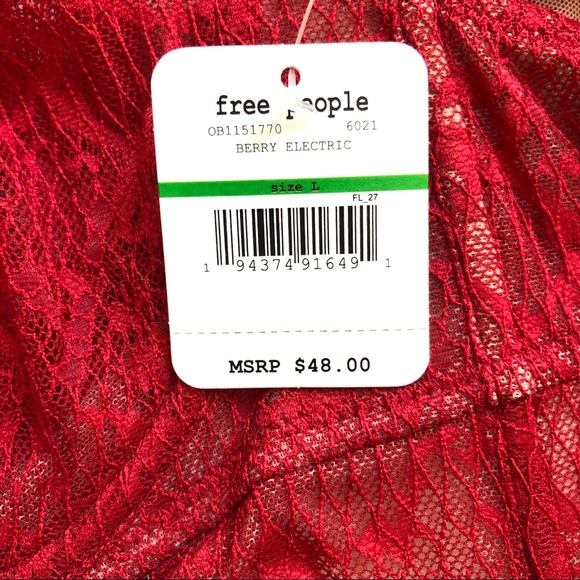 SALE❗️Free People Tameeka Underwire Bra Size L - Picture 8 of 14